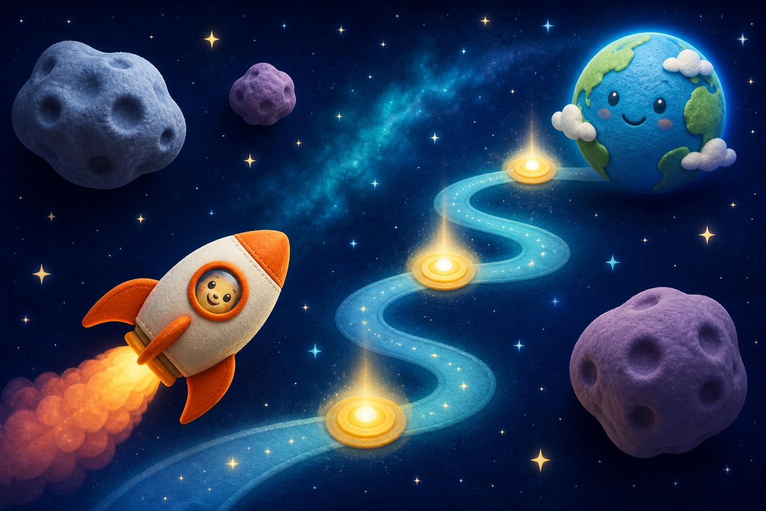 Иллюстрация «Лабиринт: Космический путь»