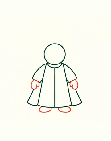 Новые коралловые руки с кистями и две туфли.