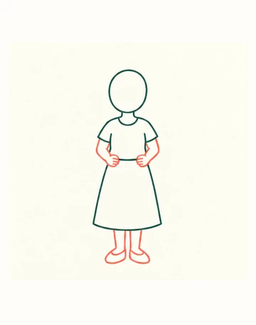 Новые коралловые согнутые руки, кисти, ноги и туфли.